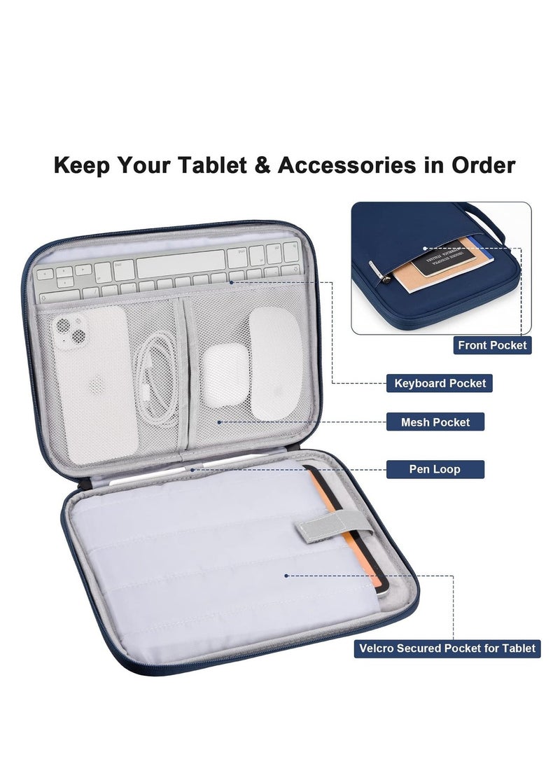 XICEN Sleeve Case Carrying Bag for 12-13.3 Inch Tablet, Compatible with iPad Pro M4 & iPad Air M2 2024, 12.9-in iPad Pro M2&M1 6th/5th 2022-2018, Surface Pro 9/8/X/7/6, Galaxy Tab S8/S8+ - Image 3